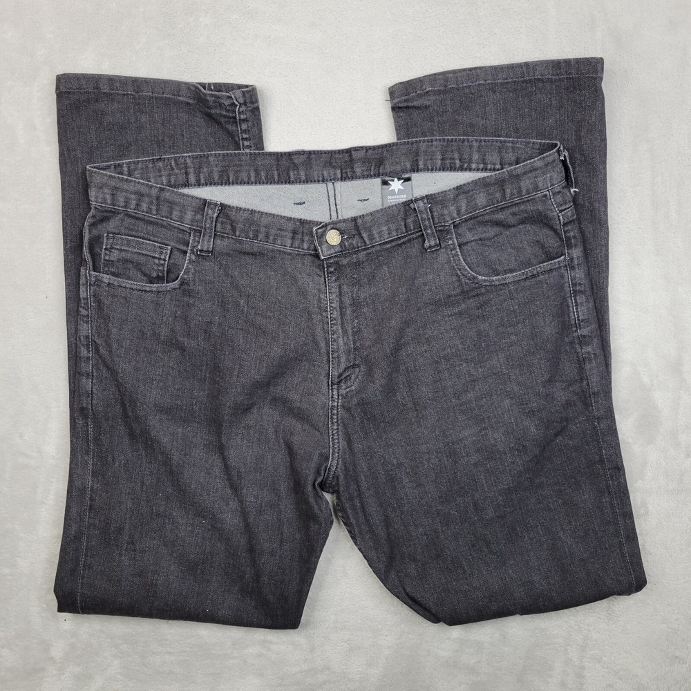Dearborn Jeans Women Size 4‎ Denim Pants Bootcut Black Made in USA Chicago Adult